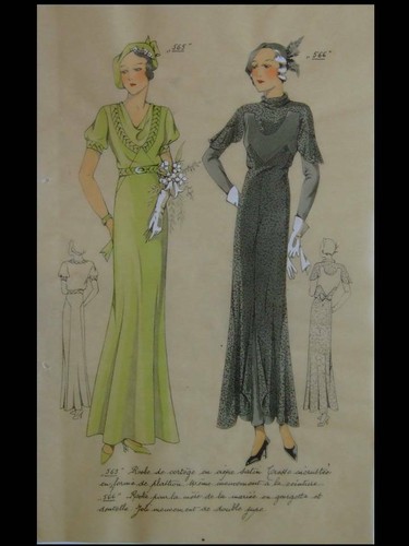 Mode art deco robes de - mode,
