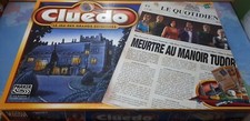 Jeu de société CLUEDO :MEURTRE AU MANOIR TUDOR jeu complet et TBE voir photos