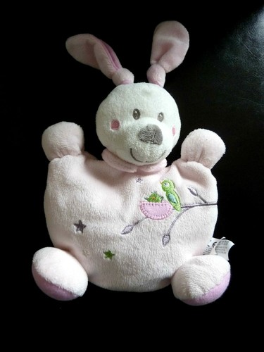 Doudou plat arrondi nicotoy - plat,