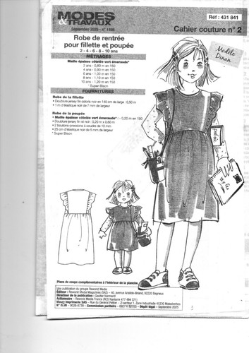 Page patron poupée - page,
