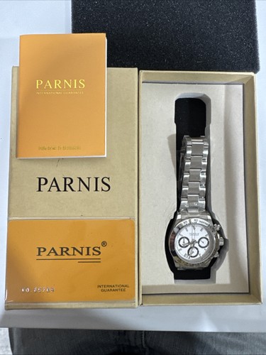 Parnis luxury mens watch - mens,