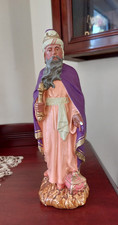 Santon Devineau roi mage Gaspard, T 7, 24 cm.