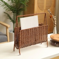 Présentoir à magazines en métal, support de rangement pour journaux, pour