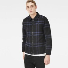 Veste G-star Raw Noir et Bleu