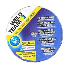 Bobine fil massif inox D0.8 -150 kg AIR LIQUIDE - WELDTEAM