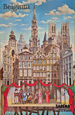 Sabena affiche - sabena,