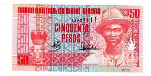 Guinee guinea bissau - billet, 50