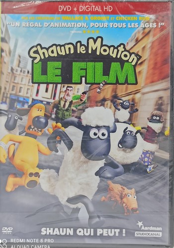 Dvd shaun mouton neuf sous - dvd, le