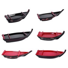 Assiette en forme de bateau à