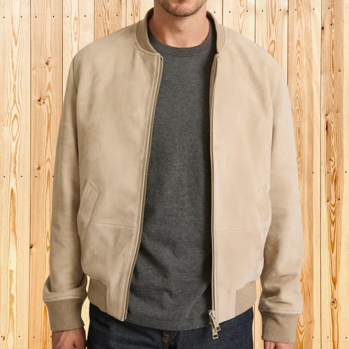 Leather junction veste bomber - junction,