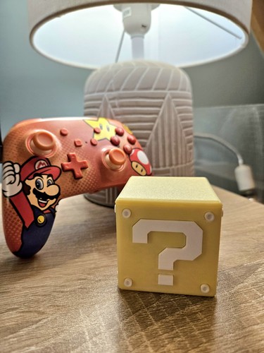 Boîte rangement mario jeux - boîte,
