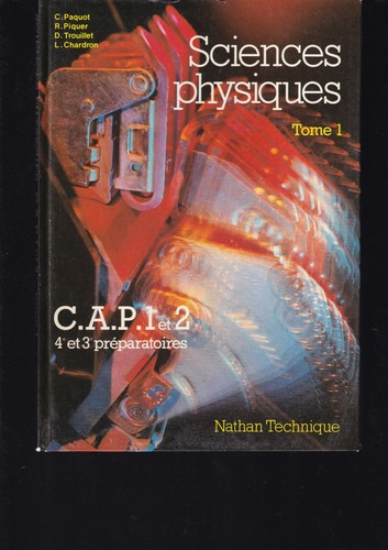 Sciences physiques tome - sciences,