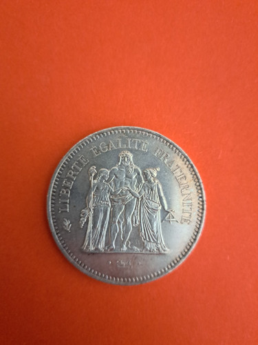Piece francs argent - francs,