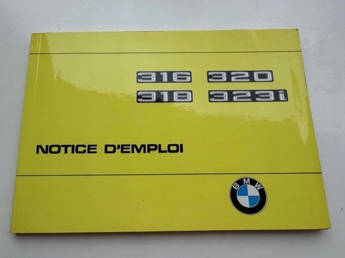 Bmw e21 notice manuel - bmw,