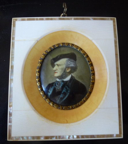 Peinture loupe miniature - la,