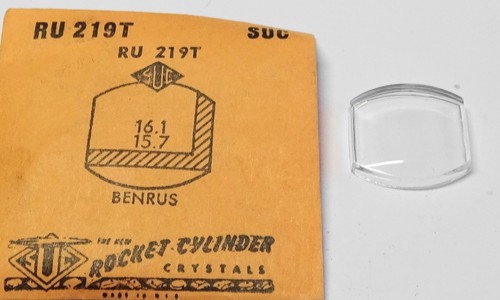 Verre montre benrus 219t - verre,