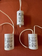 lot 3 condo condensateurs démarrage moteur   8µF et 10uF ±5%  450V  PROTECO