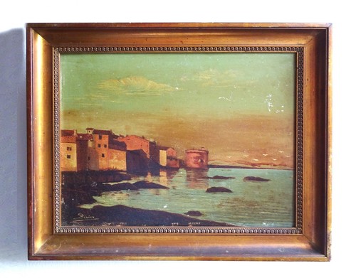 Tableau paysage corse - tableau,