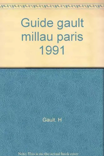 Guide gault millau paris - et,