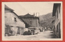 CPA - VIGNIEU  - 38  -  RUE PRINCIPALE -   AUTOCAR    -  AUTOBUS