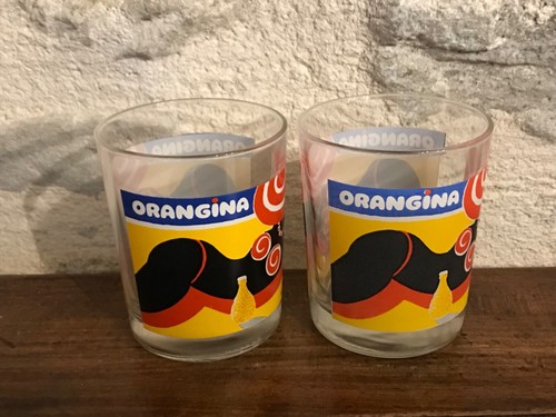 Duo verres orangina - duo,
