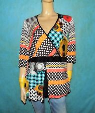 tunique t-shirt CHASSAGNARD noir, blanc  made in France Taille : 52 