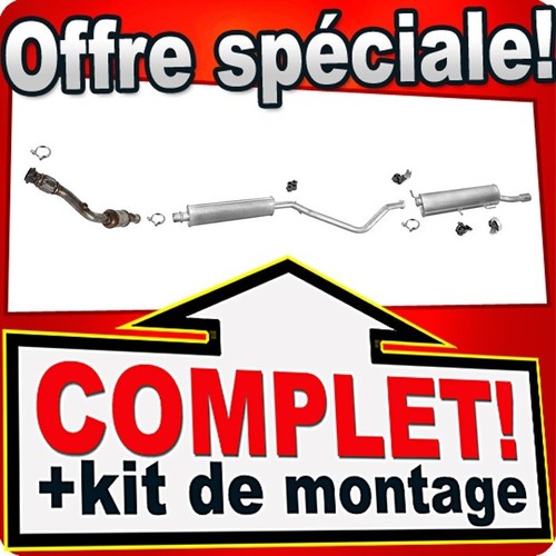 échappement pour peugeot - d'échappement,