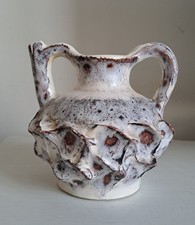 Vase pichet céramique écume
