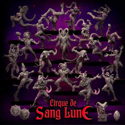 Cirque sang lune team - cirque,