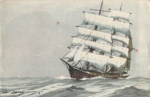 Illustree signee haffner - cp,