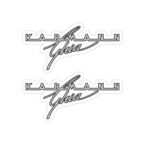 Karmann ghia decal - karmann,