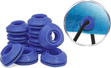 Simon & Co (Lot De 22) Oeillets Pour Bâche En Plastique À Clipser - Bleu