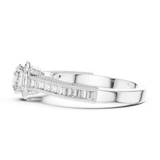 Bague diamant 1,42 ct créée