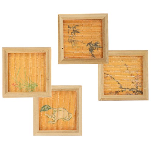 Pcs set table - set, bambou