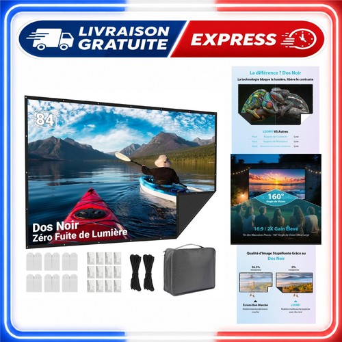 écran projecteur portable - portable, 84"