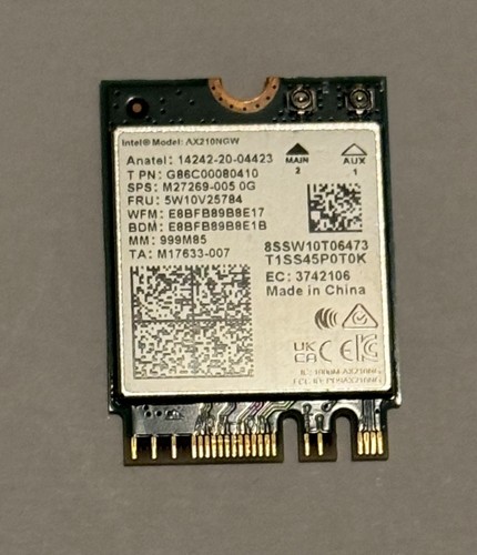 Carte réseau sans fil wifi - carte, 6e