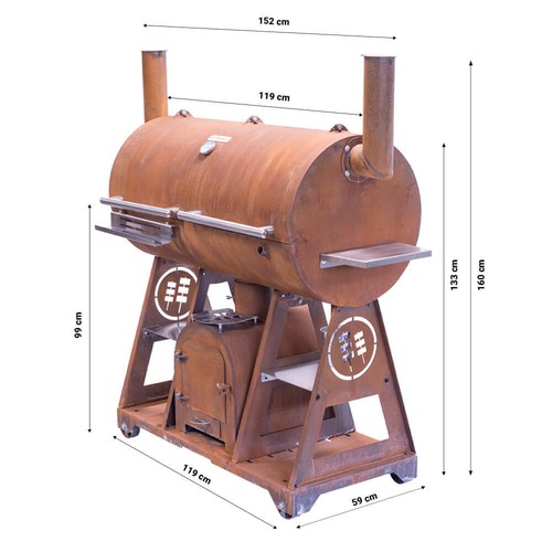 Barbecue charbon bois - barbecue,