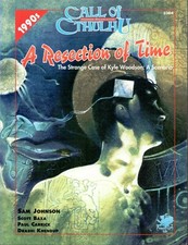 JDR RPG JEU DE ROLE / CALL OF CTHULHU 1990 A RESECTION OF TIME