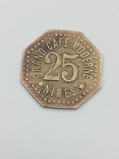 nimes-jeton de necessité 25c