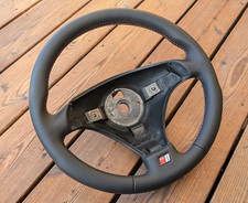 Volant CUIR NEUF pour Audi S Line A4 S4 B5 80 A6 S6 4B A8 S8 D2