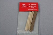 ZC3069 Amati 4320/05 accastillage miniature escalier en bois 5mm wooden ladder
