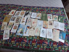 Lot d 'anciennes images communion années 40 à60