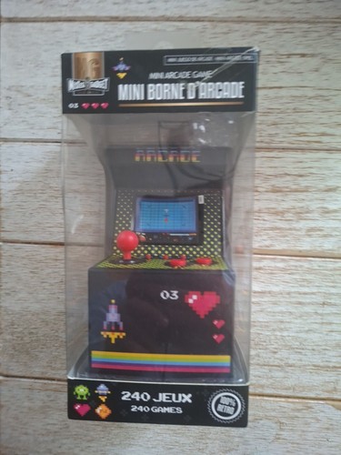 Mini borne arcade - 240, jeux