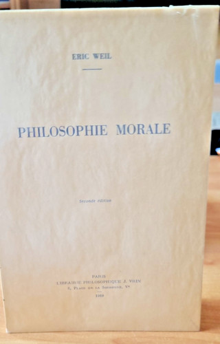 Eric weil philosophie - -,