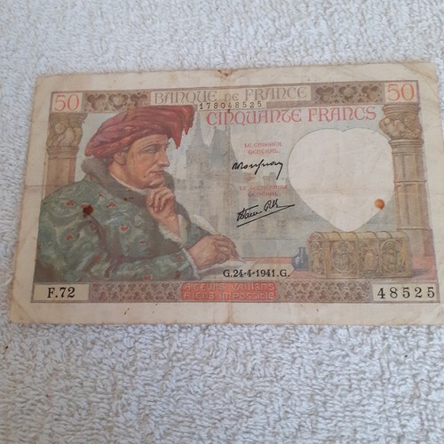 Francs jacques coeur 1941 - francs,