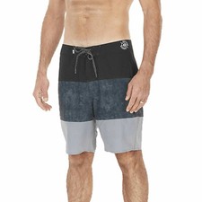 Picture Code 19'' Boardshorts Pour Hommes Badeshorts Schwimmhose Surf Hose Noir