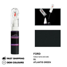 Stylo de peinture de retouche pour FORD ATLANTIS GREEN UL Brush Fix Kit Scrat...