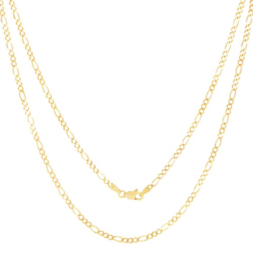 14k jaune massif - 14k, 2.75mm