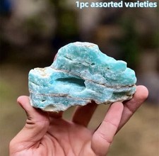 1x Cristal En Aragonite Bleu