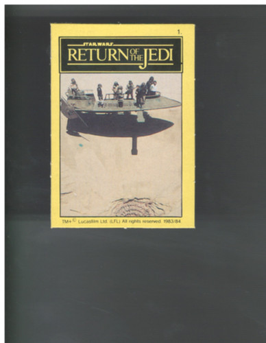 A7848 1983 star wars - star,